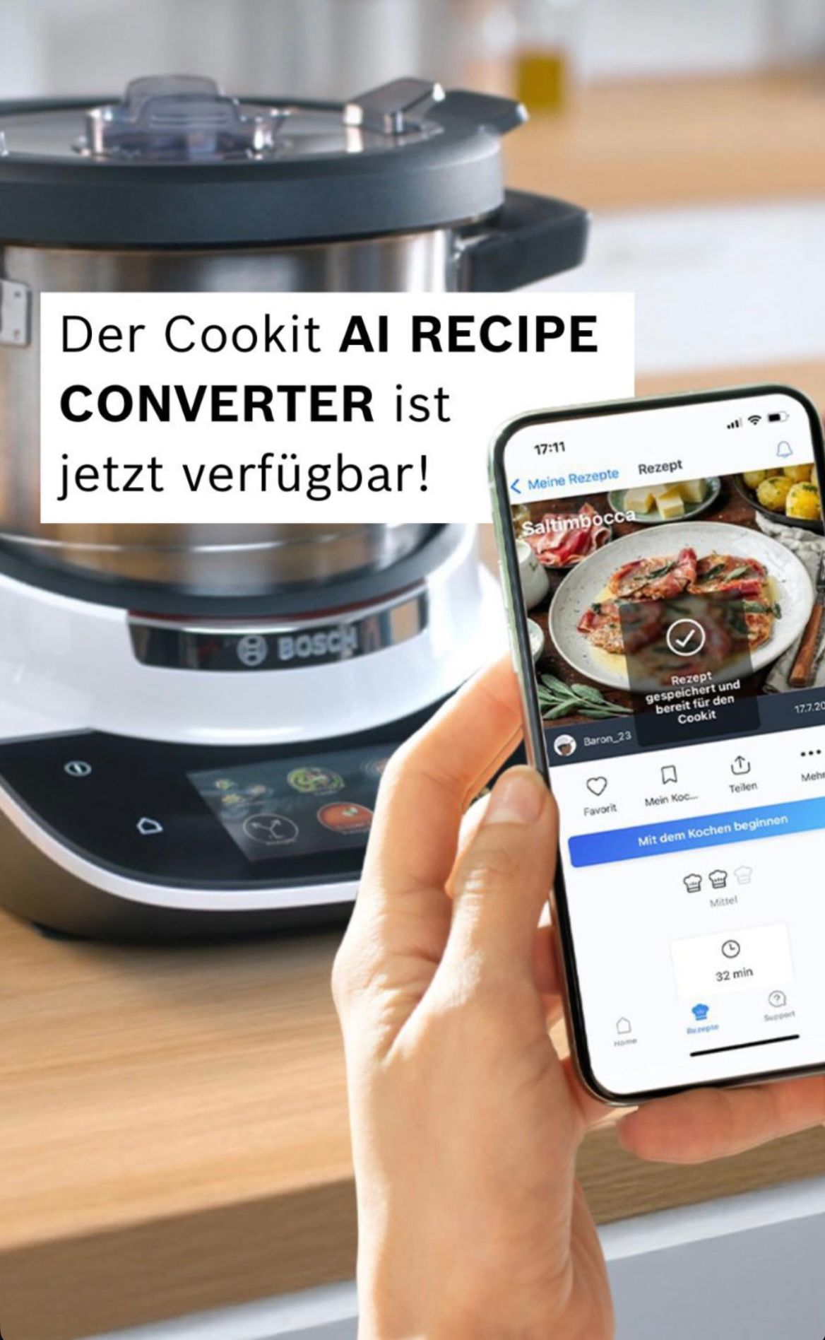 Neu: AI RECIPE CONVERTER